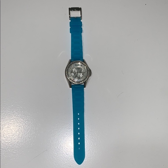 Fossil Bejeweled Women’s Watch with Jelly Band